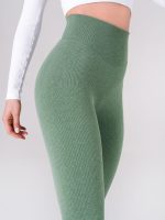 Women's thick leggings for yoga and fitness with high waist