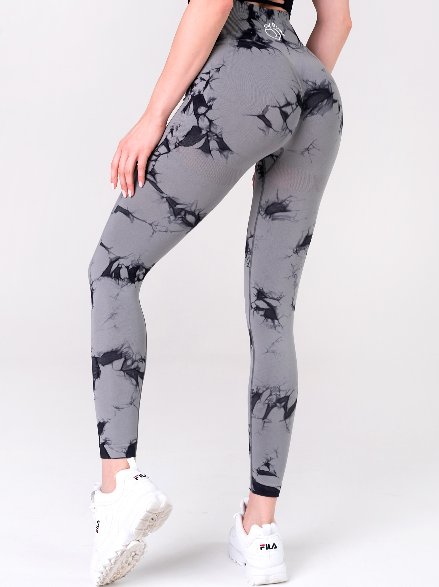 Оформящ плътен рипс клин в цвят „Кафе“