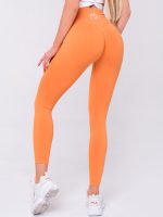 spectacular ladies leggings in orange color