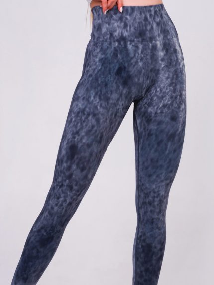 magas derekú grafit leggings