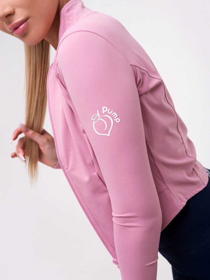 Dámská sportovní bunda Peach Pump růžové barvy