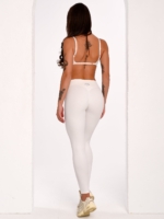 Women's bra in an Off-White shade with shaping padding and soft, stretchy fabric.