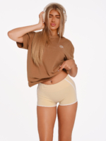 Long-fit Peach Pump T-shirt made from soft cotton with an exclusive sports print.